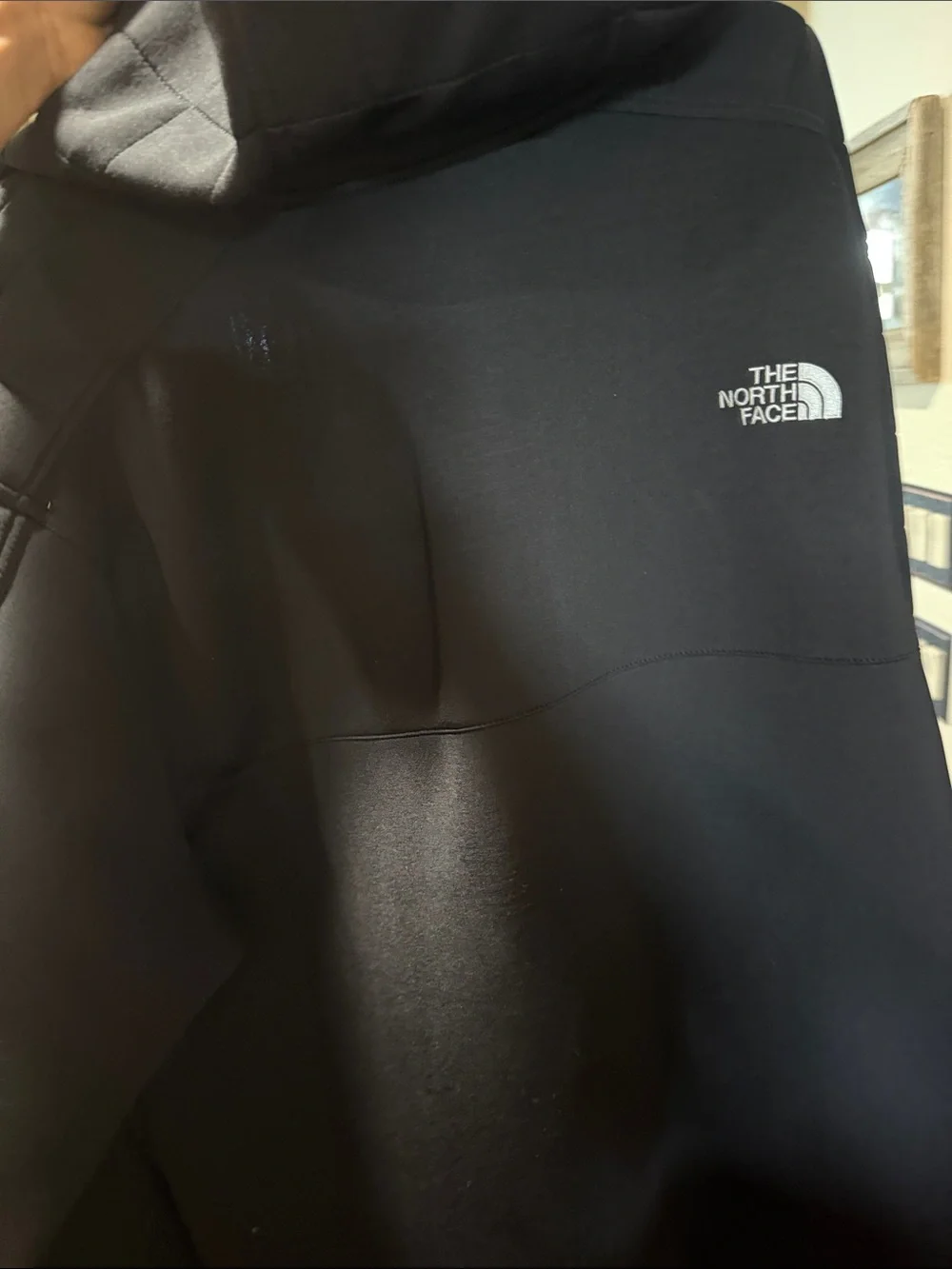 The North Face Black Full-Zip Hooded Sweatshirt